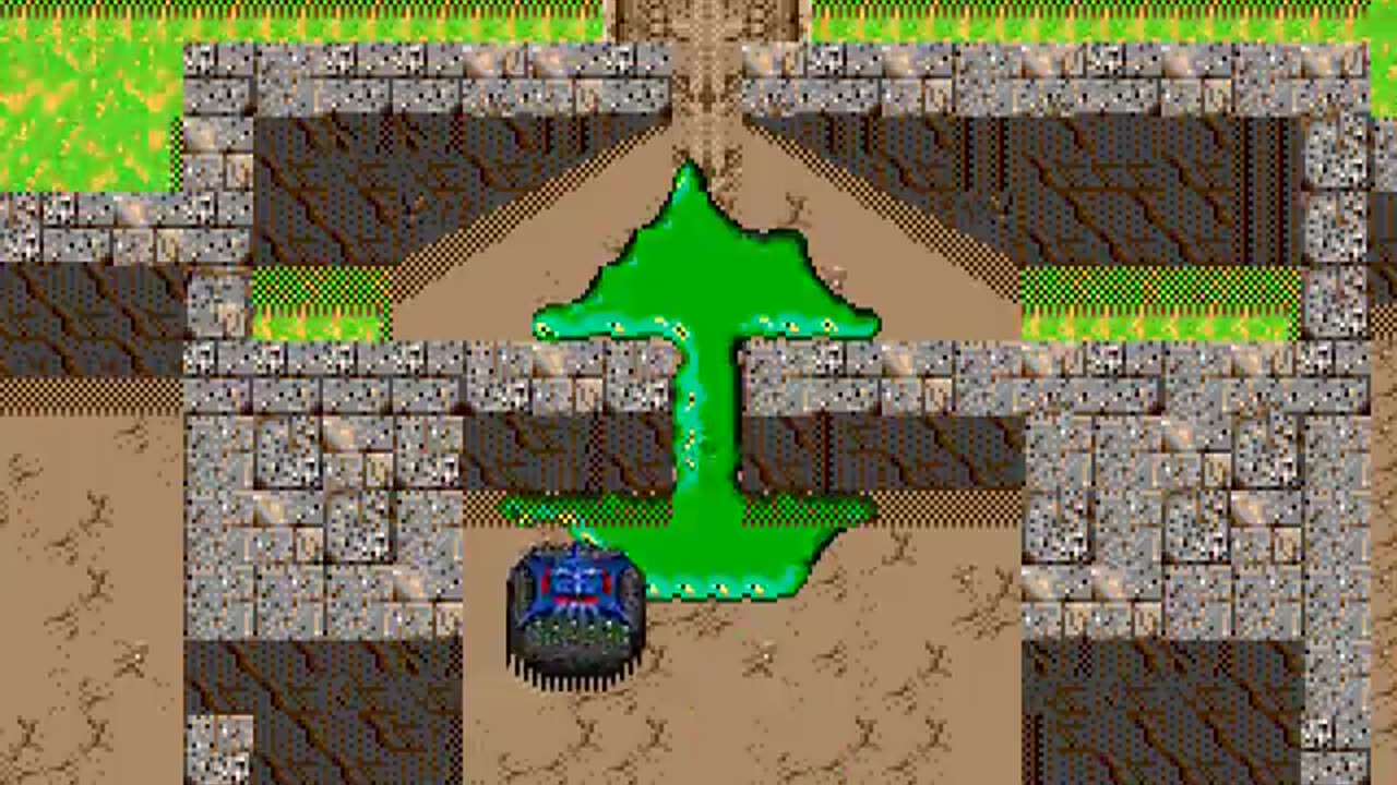 Mega Drive Longplay 431 The Ooze Level 2 Part 2 middle path