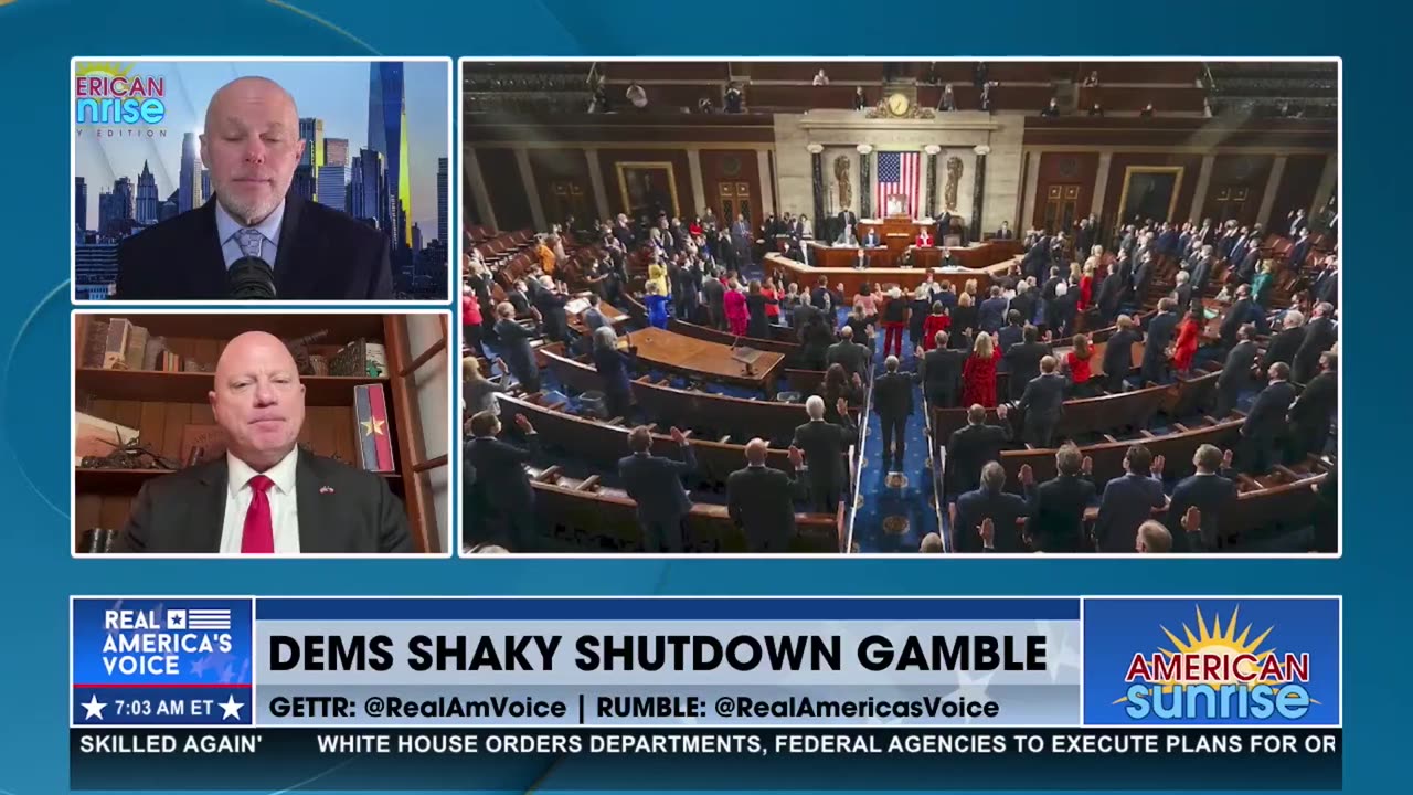 DEMS SHAKY SHUTDOWN GAMBLE