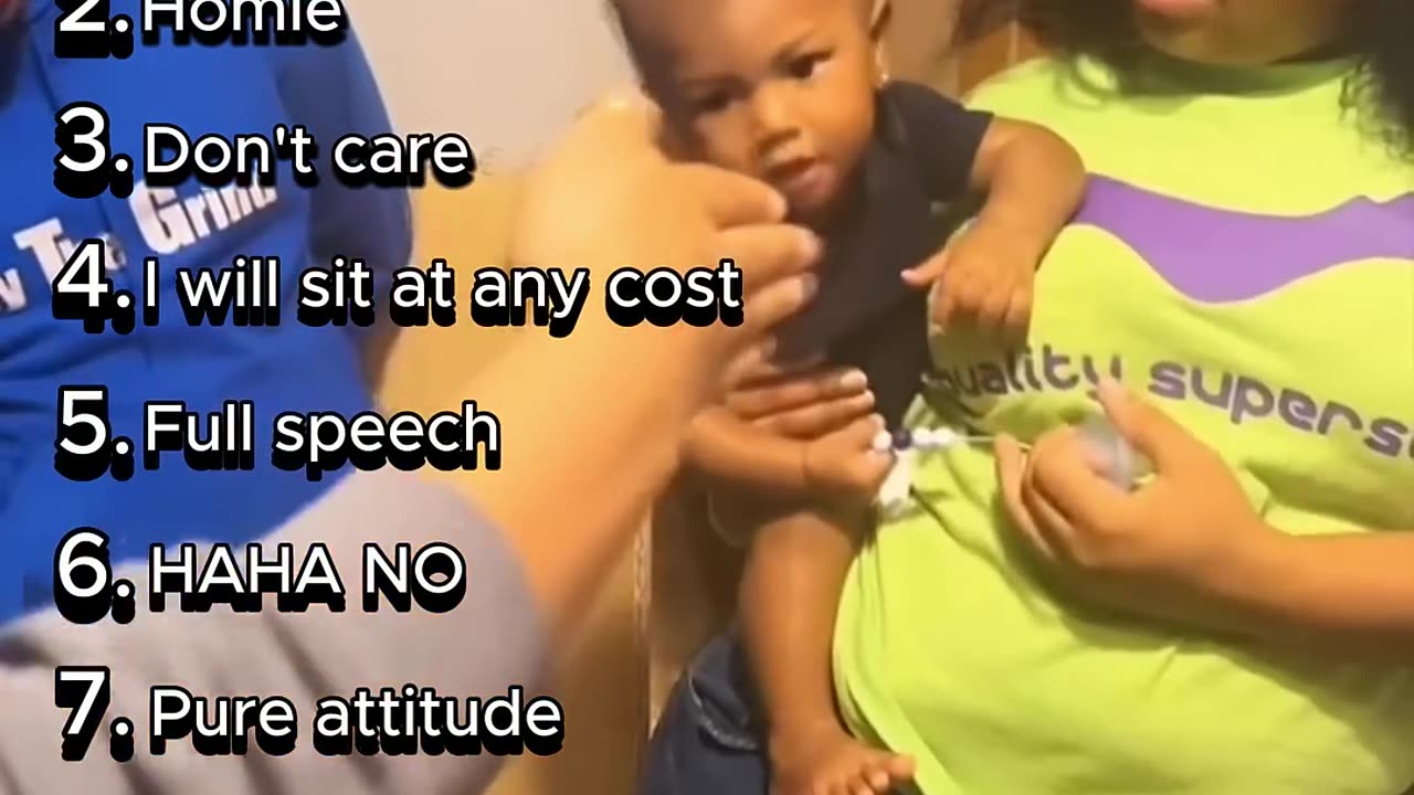 Ranking kids with attitude.2 #shorts #funny