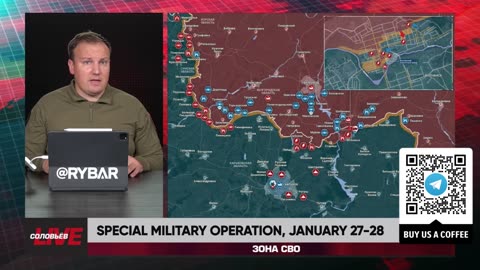 ❗️🇷🇺🇺🇦🎞 RYBAR HIGHLIGHTS OF THE RUSSIAN MILITARY OPERATION IN UKRAINE ON Jan.27-28, 2025