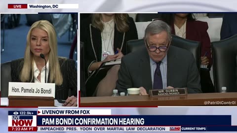 Pam Bondi refuses to say 1% Joe won the 2020 election | Confirmation Hearing (Check Description)