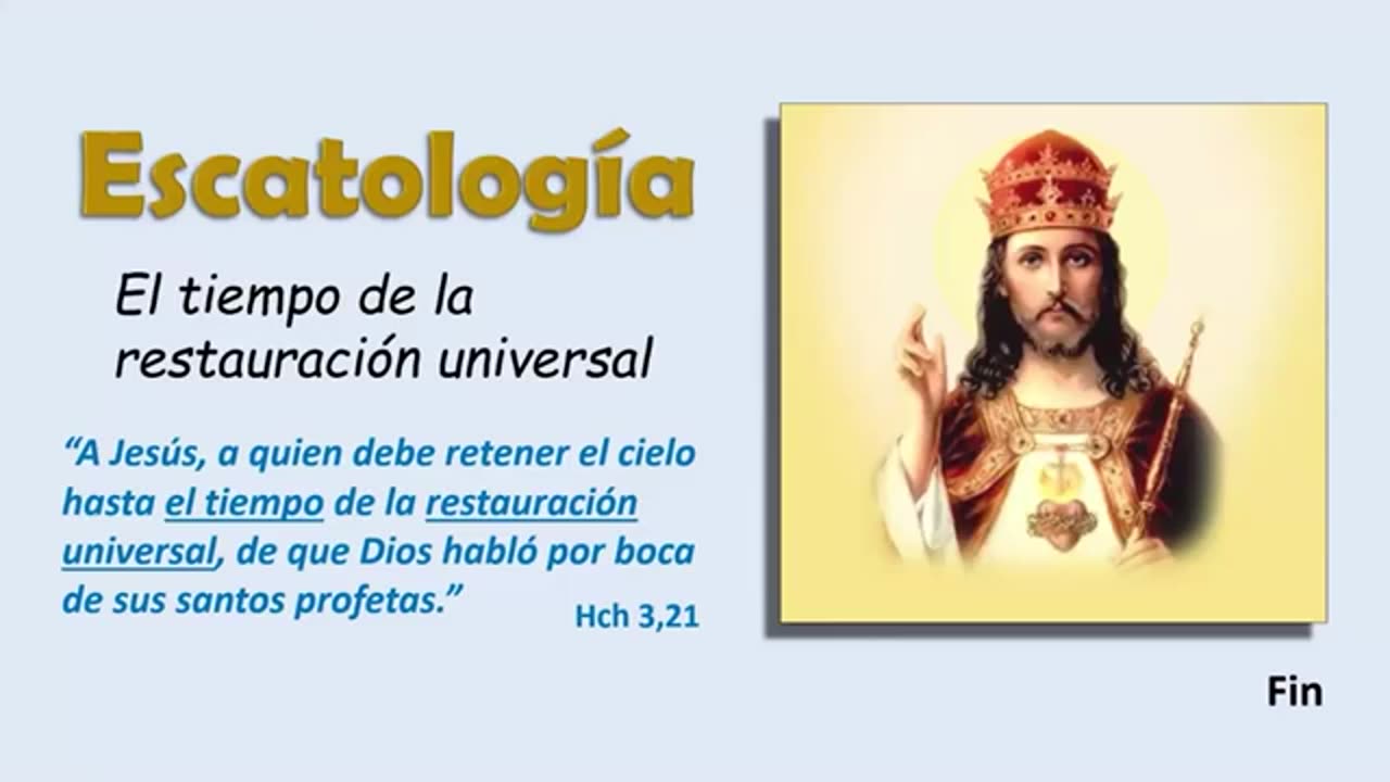 Escatología - Perspectivas y bases teológicas