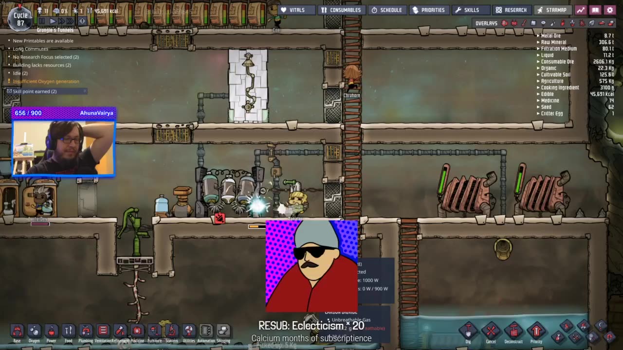008 Live 2019-09-28 A bit of PUBG maybe Oxygen