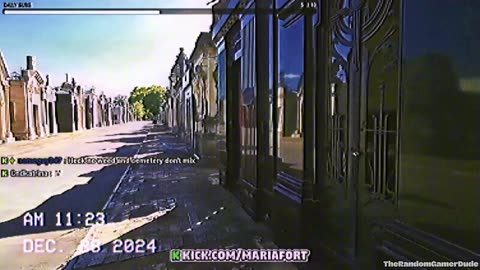 Live Streaming a CREEPY CEMETERY in Argentina 😱