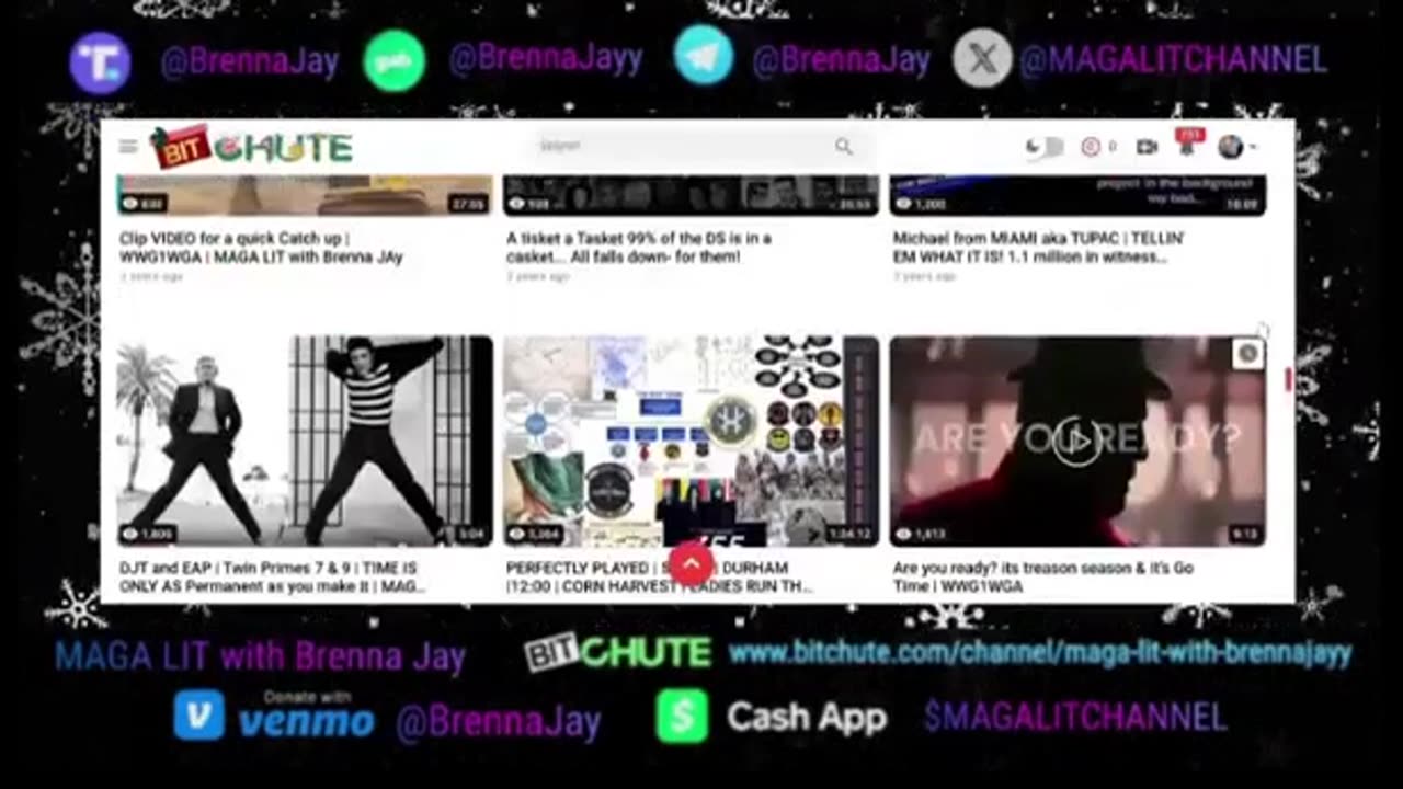 ✝️ [this is my DRUM] 🥁 ⚔️ 🎬 🐸 #truth is - this is #MAGA LIT w. Brenna Jay 🐸 ONLY ON BitChute