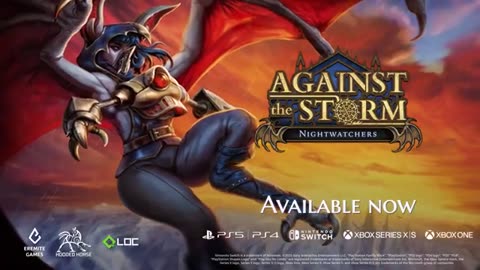 Against the Storm: Nightwatchers DLC - Official Console Launch Trailer