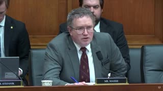 Rep. Thomas Massie Questions Jordan Peterson on Dangers of Government Surveillance: 3/7/2024