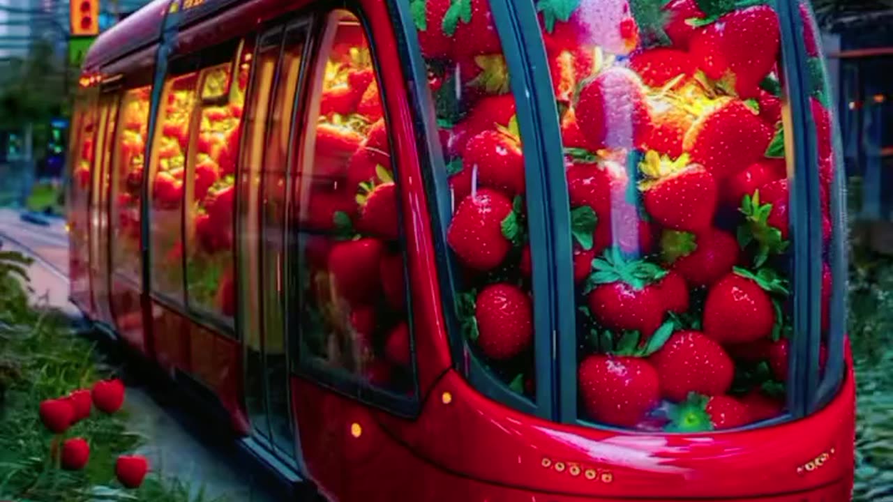 Strawberryπππ train πππ