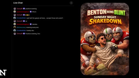 Benton Being Blunt "Sunday Night Shakedown"