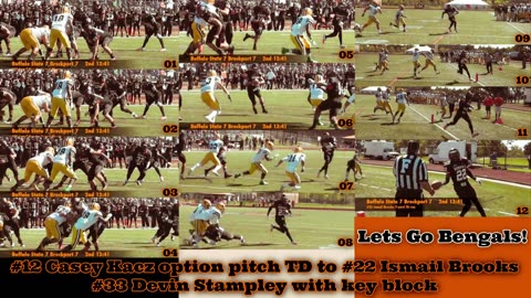 Prototype 285: Buffalo State's Ismail Brooks 7yd TD run vs Brockport