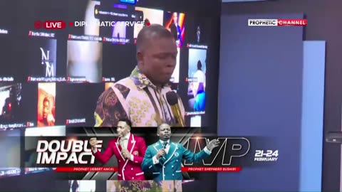 Diplomatic Service LIVE - ECG - The Jesus Nation Church -PROPHET SHEPHERD BUSHIRI 17.02.2025