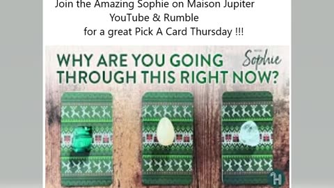 Why are you going through this right now? 🔮 PICK-A-CARD THURSDAYS