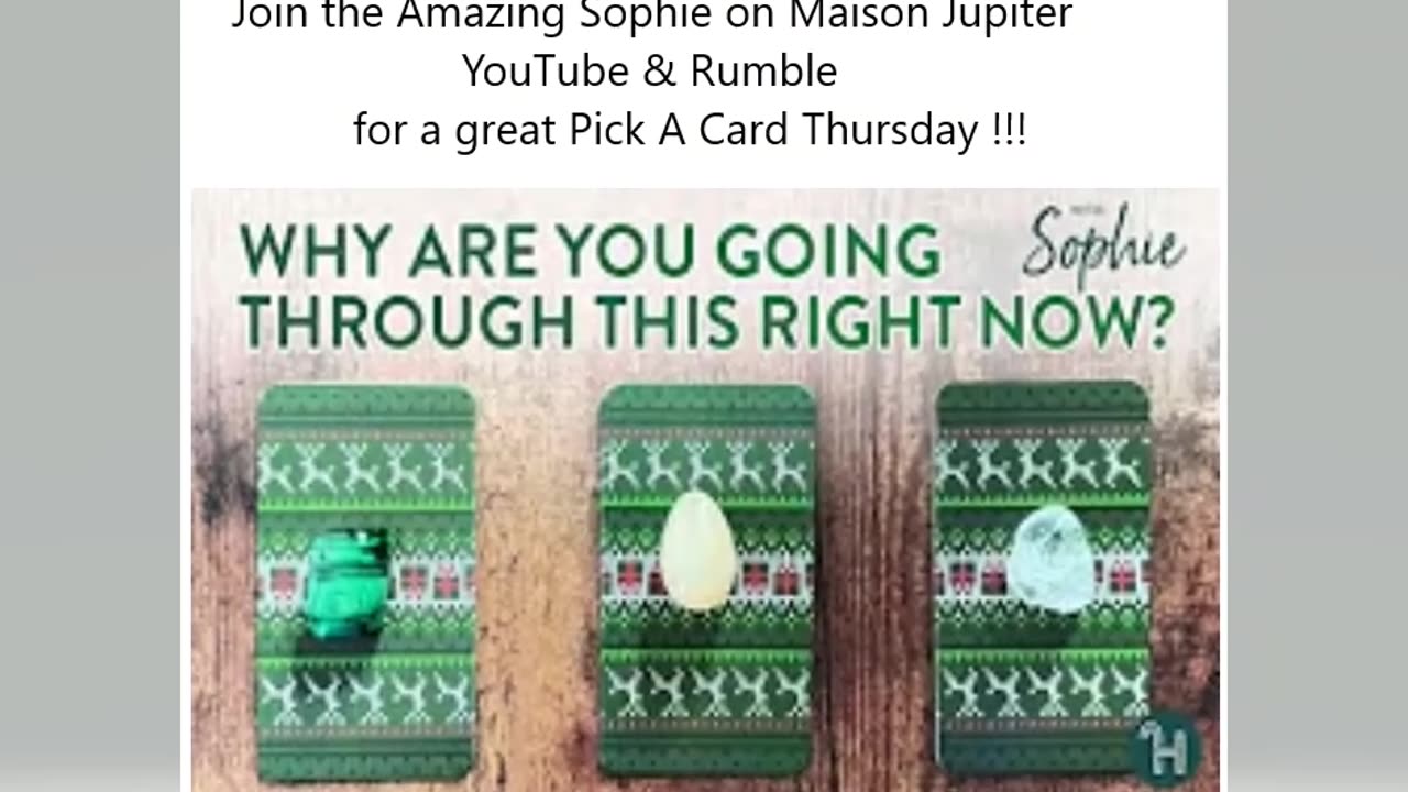 Why are you going through this right now? 🔮 PICK-A-CARD THURSDAYS