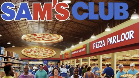 SAM'S CLUB PIZZA IN ADDISIN,IL