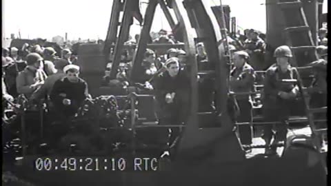 TREATING WOUNDED AB... - TREATING WOUNDED ABOARD LST, INVASION OF FRANCE; LOADING LST - 428-npc-4287