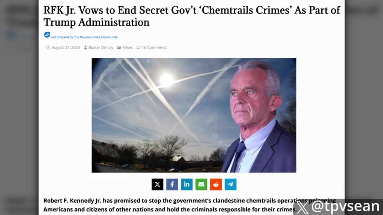 TPV THE PEOPLE'S VOICE. CHEMTRAILS....