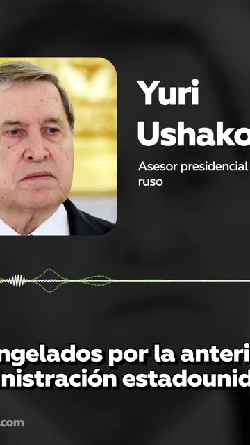 Asesor de Putin sobre los activos rusos congelados