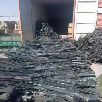 Biden left guns with Afghani terrorists while trying to disarm Americans at home.