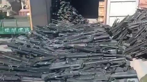 Biden left guns with Afghani terrorists while trying to disarm Americans at home.