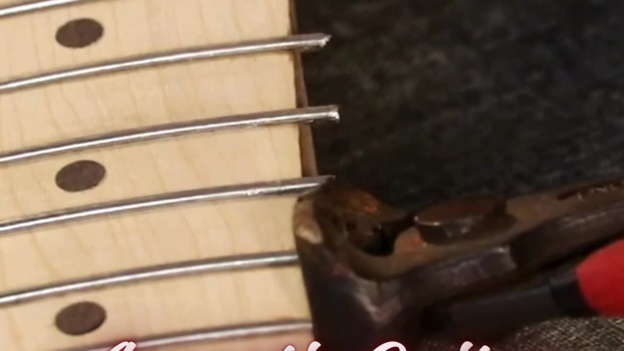 Acoustic Guitar Fretwire Precision fretwork for perfect playability