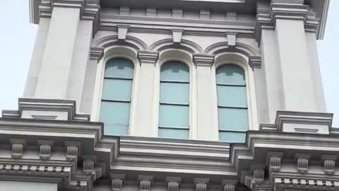 BUILT IN THE 1800S, HAND-CARVED STONE, PERFECT SYMMETRY, NO POWER TOOLS, NO PCS, IT DOESN'T ADD UP