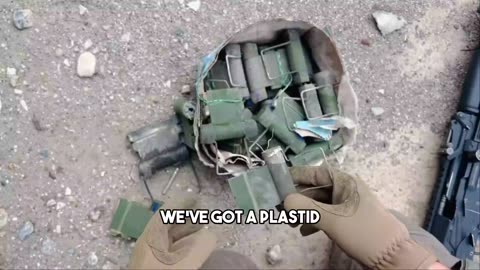 Ukrainian Homemade Pressure-Activated Mines — Resemble Petals, Only Crude