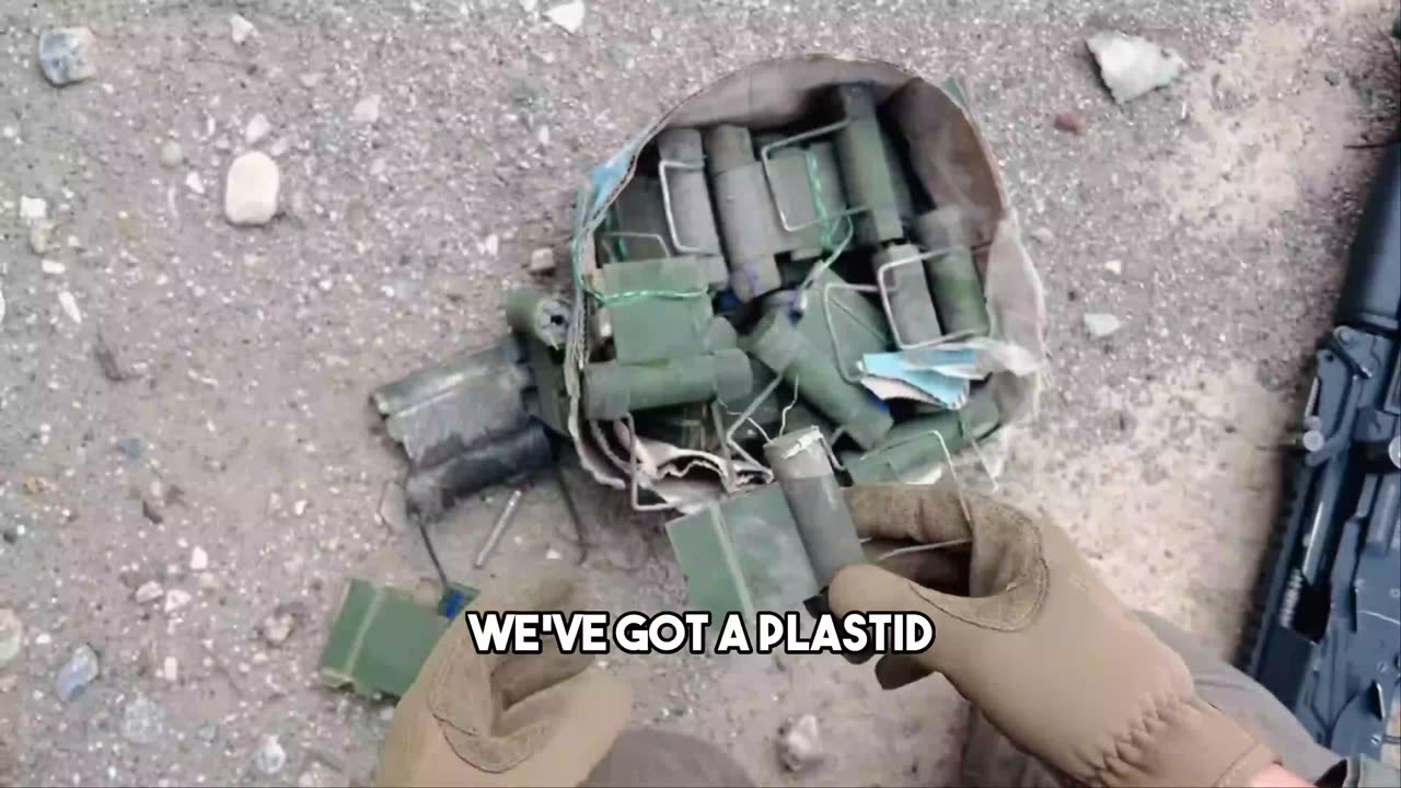 Ukrainian Homemade Pressure-Activated Mines — Resemble Petals, Only Crude