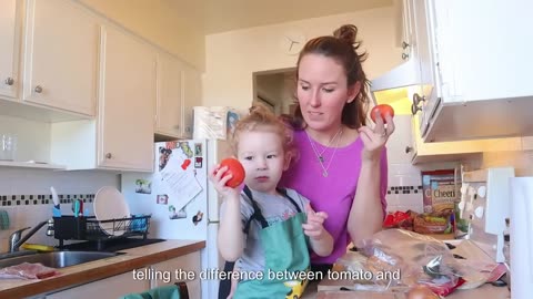 Tomato children and mother