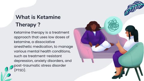 Medication-Free Ketamine Therapy