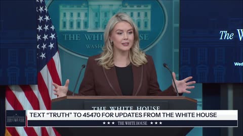 Press Secretary Karoline Leavitt Briefs Members of the Media, Nov. 12, 2025