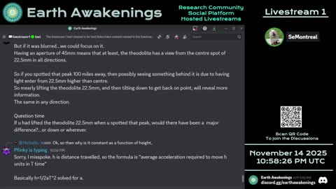 Earth Awakenings - Livestream 1 - #4149