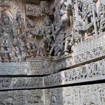 COMPLEX AND VERY DETAILED ARCHITECTURE COMING FROM A PREVIOUS ADVANCED CIVILIZATION