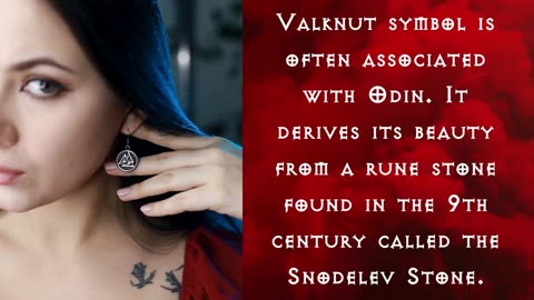 Viking Valknut Earrings