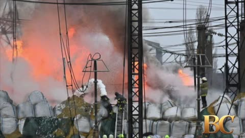 Russia blasts Ukraine’s power grid again, causing outages across the country and killing 3