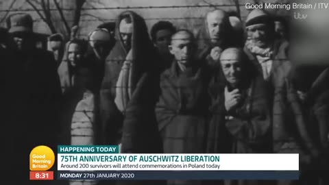 claims photos of the Soviet liberation of Auschwitz are FAKE