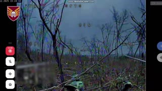 Russian Infantry Group Rocked By Tandem Drone Strikes