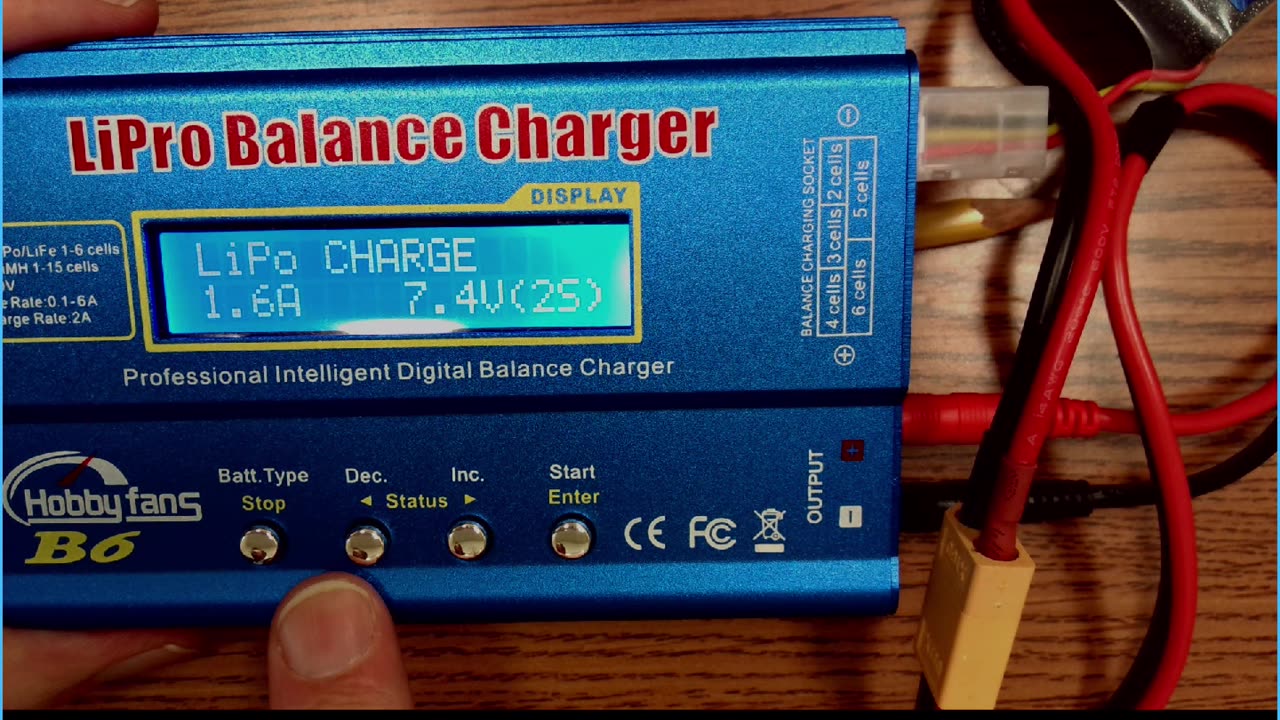 How to charge your drone battery.