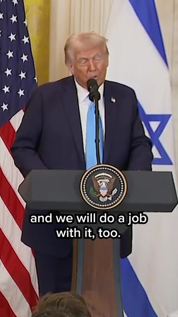 Trump says U.S. will take over Gaza Strip