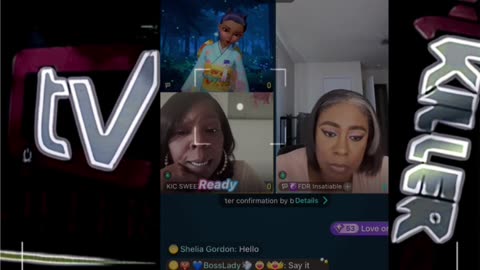 Lady Bee & KeKe Interview Lady in the Dark from Periscope About KK Tomrat!