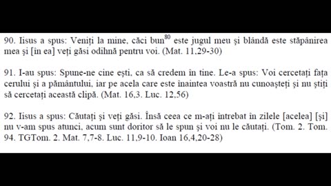 Rostiri explicate și comentate din Evanghelia după Toma