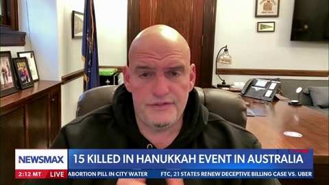 Fetterman Blames ‘Rot Within The American Left’ For Failing To Stop Terrorism Against Jews