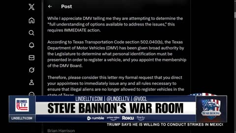 LIVE: STEVE BANNON'S WAR ROOM PM
