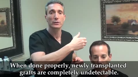 Dr. Brett Bolton Performs Corrective Hair Transplant with Amazing Results