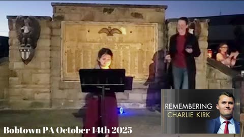 Charlie Kirk memorial and vigil October 14th 2025 7:00pm Bobtown PA