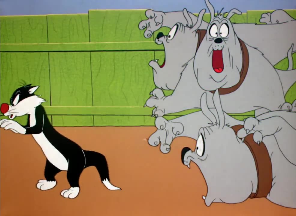 Looney Tunes Golden Collection S1954E01 Dog Pounded