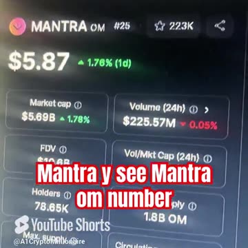 mantra om crypto #fyp