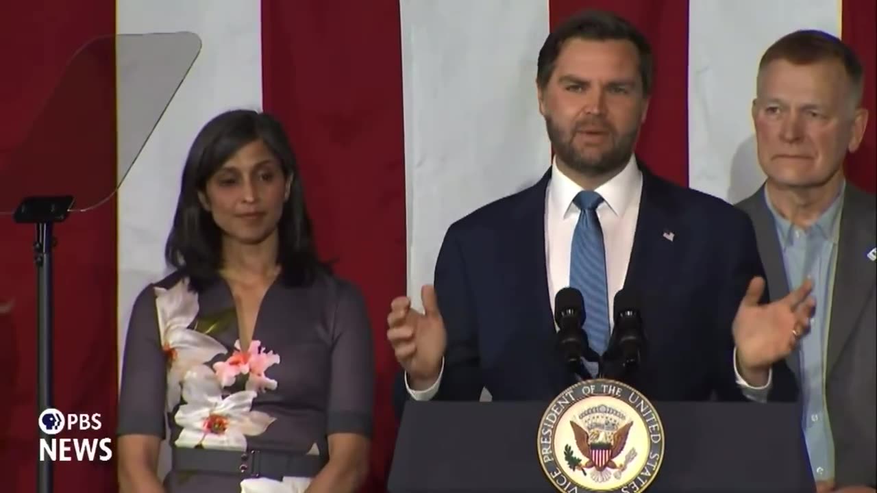 JD Vance discussing his wife