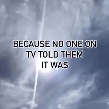 The Chemtrail Brainwashing