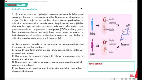 VERANO VALLEJO 2024 | Semana 06 | RV | Química