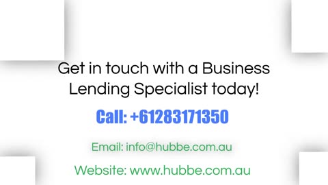 Hubbe - Australia's Leading Marketplace for business loans